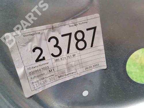 Rear left window mechanism VW PASSAT B5.5 (3B3)  | BP4024037C24 