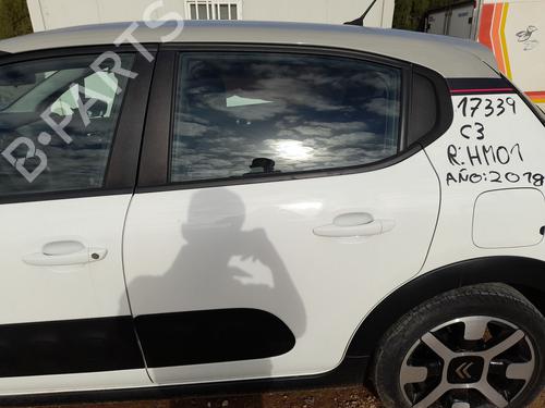 Porta posteriore sinistra CITROËN C3 III (SX) 1.2 VTi 82 (82 hp) 30935211