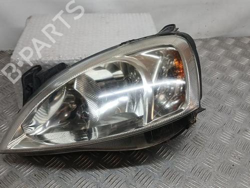 Venstre forlygte OPEL CORSA C (X01) 1.2 (F08, F68) (75 hp) 28318203