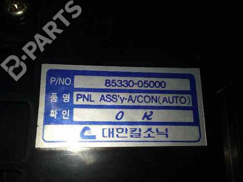 Climate control SSANGYONG MUSSO (FJ) 2.9 TD | BP1537180I5 
