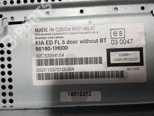 Radio KIA CEE'D Hatchback (ED)  | BP9048359E6 