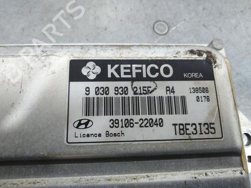 Engine control unit (ECU) HYUNDAI GETZ (TB) 1.3 | BP26691659M57 