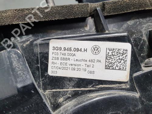 Right taillight VW PASSAT B8 Variant (3G5, CB5) 2.0 TDI | BP13416195C35