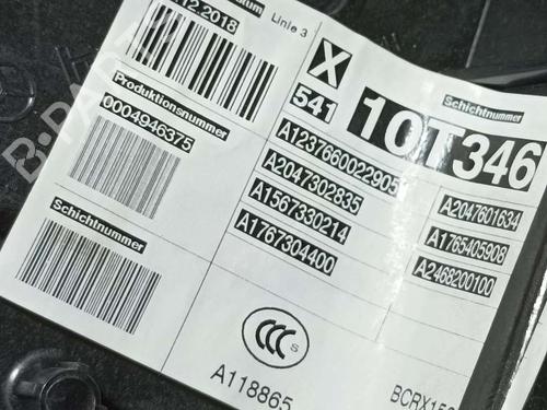 Rear right window mechanism MERCEDES-BENZ GLA-CLASS (X156) GLA 200 (156.943) | BP16771187C25 