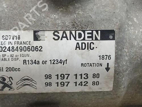 AC compressor PEUGEOT BOXER Van  | BP22973212M34