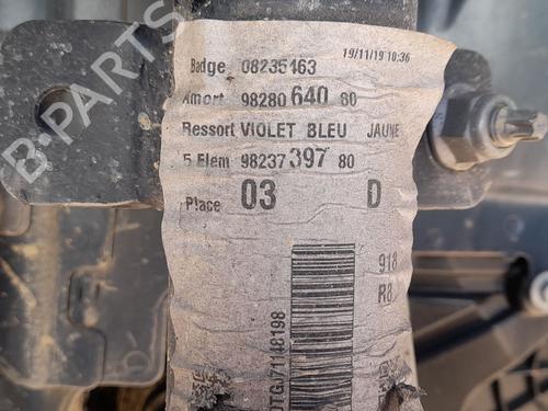 Used Right front shock absorber PEUGEOT 508 SW II (FC_, FJ_, F4_) 2.0 BlueHDi 160 (163 hp) 31340253