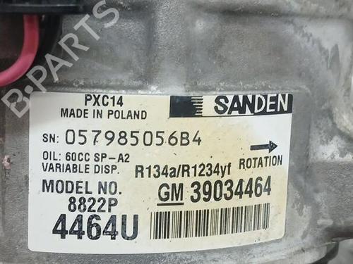 AC compressor OPEL ASTRA K (B16) 1.6 CDTi (68) | BP24675337M34 