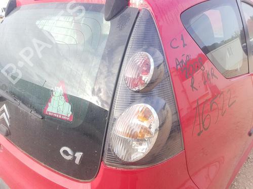Used Right taillight CITROËN C1 (PM_, PN_) 1.0 (68 hp) 24842349