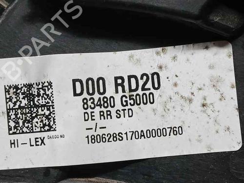 Rear right window mechanism KIA NIRO I (DE) | BP17130602C25