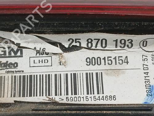Left tailgate light OPEL ASTRA J Saloon 1.4 Turbo (69) | BP34448095C79 - Image 3