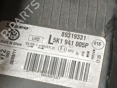 Left headlight VW GOLF VI (5K1) 1.6 TDI | BP29862230C28