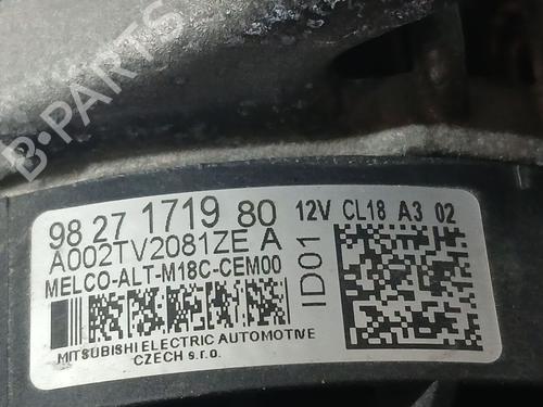 Alternator PEUGEOT 3008 II SUV (MC_, MR_, MJ_, M4_) 1.5 BlueHDi 130 | BP26891328M7 