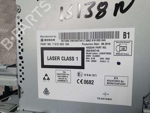 Electronic module NISSAN QASHQAI II SUV (J11, J11_)  | BP16012575M83 