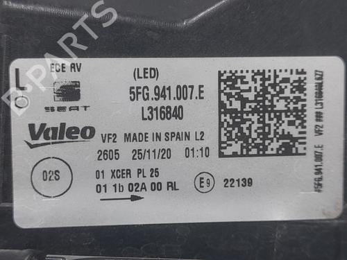 Left headlight CUPRA FORMENTOR (KM7, KMP) 2.0 TSI 4Drive | BP32473902C28