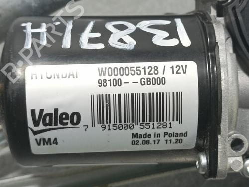 Front wiper motor HYUNDAI i20 II (GB, IB)  | BP12500863M29 