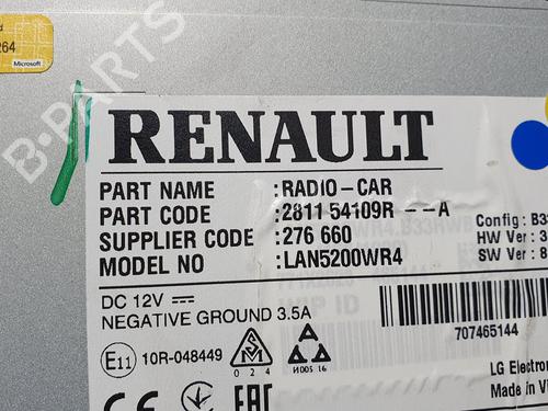 Electronic module RENAULT CAPTUR I (J5_, H5_)  | BP10986816M83 