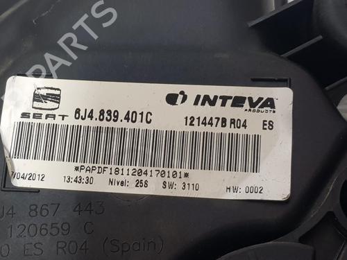 Rear left window mechanism SEAT IBIZA IV (6J5, 6P1)  | BP7770528C24 