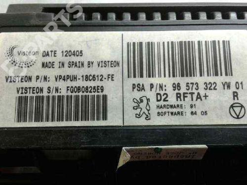 Commande Chauffage PEUGEOT 407 (6D_)  | BP3695741I5 