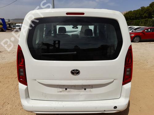 Used Tailgate TOYOTA PROACE CITY VERSO MPV 1.5 D-4D 100 (BKYMD) (102 hp) 26586920