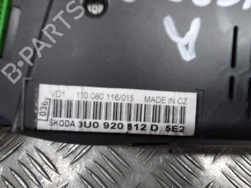 Instrument cluster SKODA SUPERB I (3U4)  | BP16835784C47 