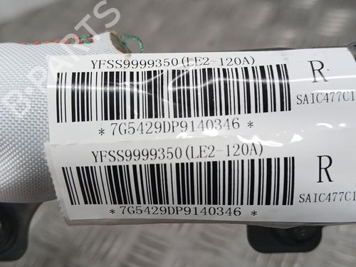 Right curtain airbag MG MG ZS SUV (AZS1)  | BP19312863C12 