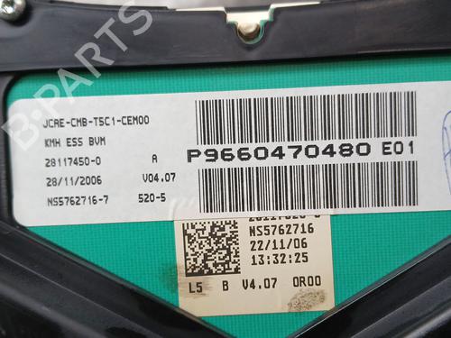 Instrument cluster PEUGEOT 307 (3A/C)  | BP22768850C47 