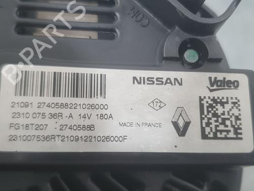 Alternator RENAULT KANGOO Express (FW0/1_) 1.5 dCi 90 (FW0G, FW05, FW08, FW11) | BP40596944M7 - Image 5