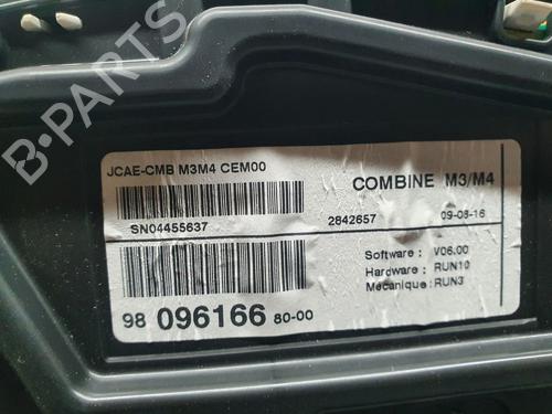 Instrument cluster CITROËN C-ELYSEE (DD_)  | BP12567330C47 