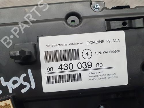 Instrument cluster PEUGEOT 208 II (UB_, UP_, UW_, UJ_)  | BP15414842C47 