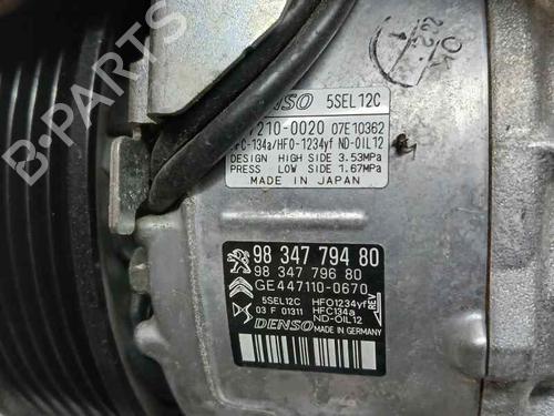 AC compressor PEUGEOT 5008 II (MC_, MJ_, MR_, M4_)  | BP22972528M34 