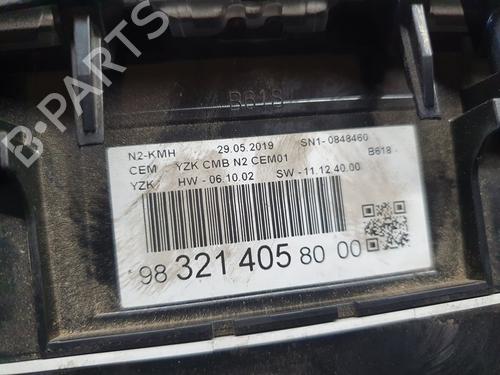 Instrument cluster CITROËN C3 / C3 ORIGIN III (SX)  | BP9430396C47 