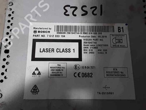 Electronic module NISSAN QASHQAI II (J11, J11_)  | BP5596707M83 