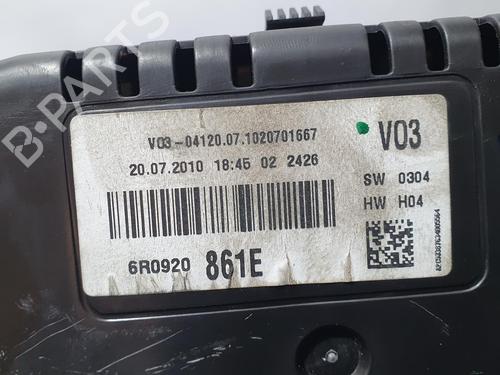 Instrument cluster VW POLO V (6R1, 6C1)  | BP9168662C47 