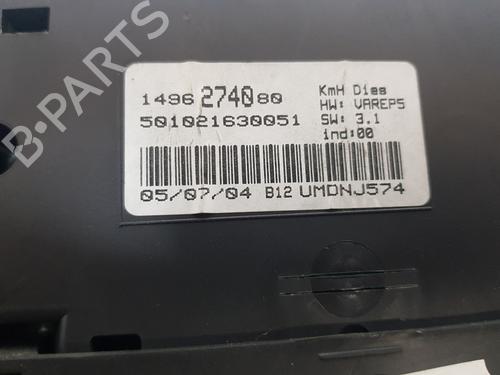 Instrument cluster PEUGEOT 807 (EB_) 2.2 HDi | BP27611946C47