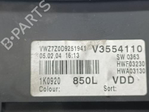 Instrument cluster VW GOLF V (1K1)  | BP4550811C47 