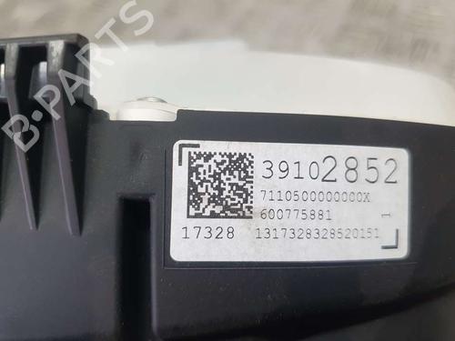 Instrument cluster OPEL ASTRA K (B16)  | BP17439949C47 