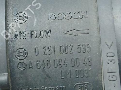 Mass air flow sensor MERCEDES-BENZ E-CLASS (W211) E 320 CDI (211.026) | BP26959069M95 