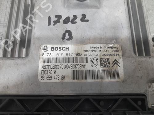Engine control unit (ECU) PEUGEOT 308 I (4A_, 4C_) 1.6 HDi | BP30058167M57