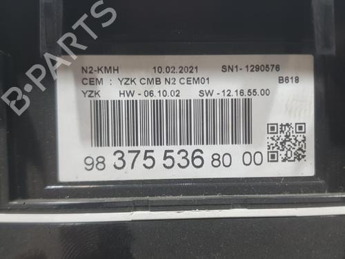Instrument cluster CITROËN C3 III (SX) 1.5 BlueHDi 100 (SXYHYP, SXYHTU) | BP35769701C47 - Image 4