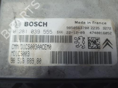 Engine control unit (ECU) FIAT SCUDO Van 1.5 Multijet 100 (506) | BP39731953M57 - Image 4