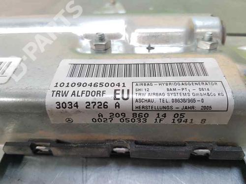 Right seat airbag MERCEDES-BENZ CLK (C209)  | BP3266167C14 