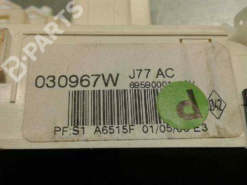 Climate control RENAULT CLIO III (BR0/1, CR0/1)  | BP3693589I5 