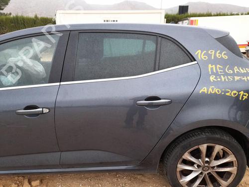 Left rear door RENAULT MEGANE IV Hatchback (B9A/M/N_) 1.2 TCe 130 (B9MR) 821015121R