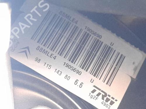 Used Servo brake CITROËN C4 CACTUS 1.5 BlueHDi 100 (102 hp) 27363731