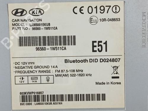 Electronic module KIA RIO III (UB) 1.2 CVVT | BP38601380M83 - Image 3
