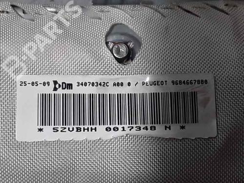 Left curtain airbag PEUGEOT 3008 I MPV (0U_)  | BP6816201C11 