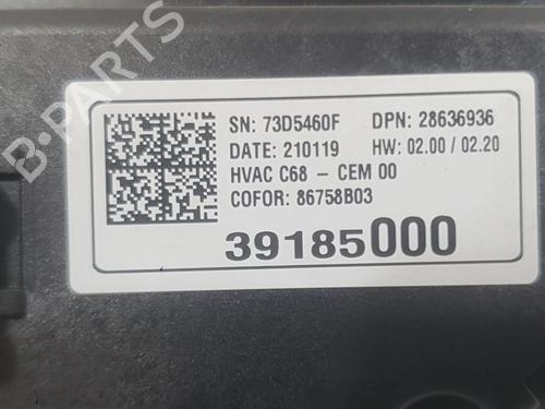 Climate control OPEL CORSA F (P2JO) 1.5 (68) | BP36498149I5 - Image 4