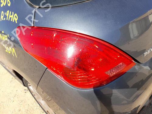 Used Left taillight PEUGEOT 308 I (4A_, 4C_) 1.6 HDi (109 hp) 29187137
