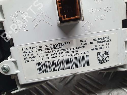 Instrument cluster PEUGEOT 508 I (8D_)  | BP16732810C47 