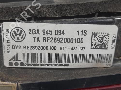 Højre baklys, luke VW T-ROC (A11, D11) 1.5 TSI | BP27182252C80